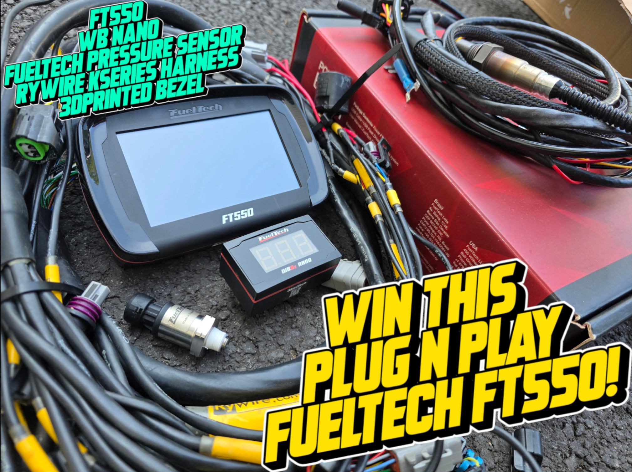 Fueltech FT550 Complete Plug n Play for K series!